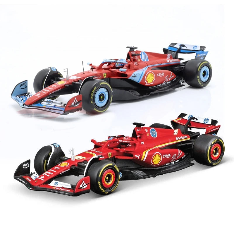 Ferrari Scuderia SF24 Miami 2024 F1 Racing Bburago 1:18