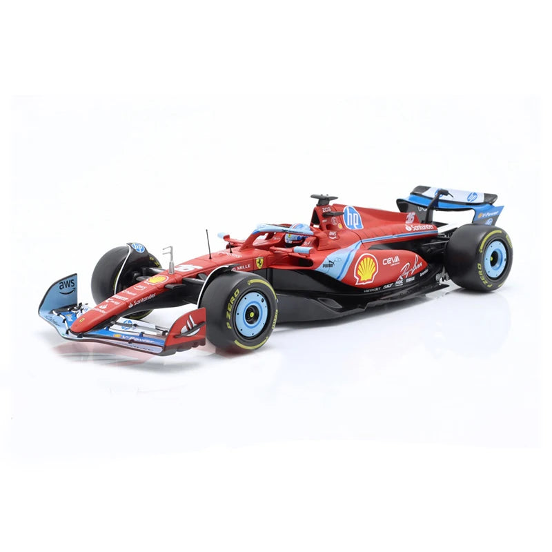 Ferrari Scuderia SF24 Miami 2024 F1 Racing Bburago 1:18