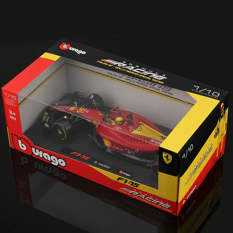 Ferrari 75th 2022 F1 Racing Bburago 1:18