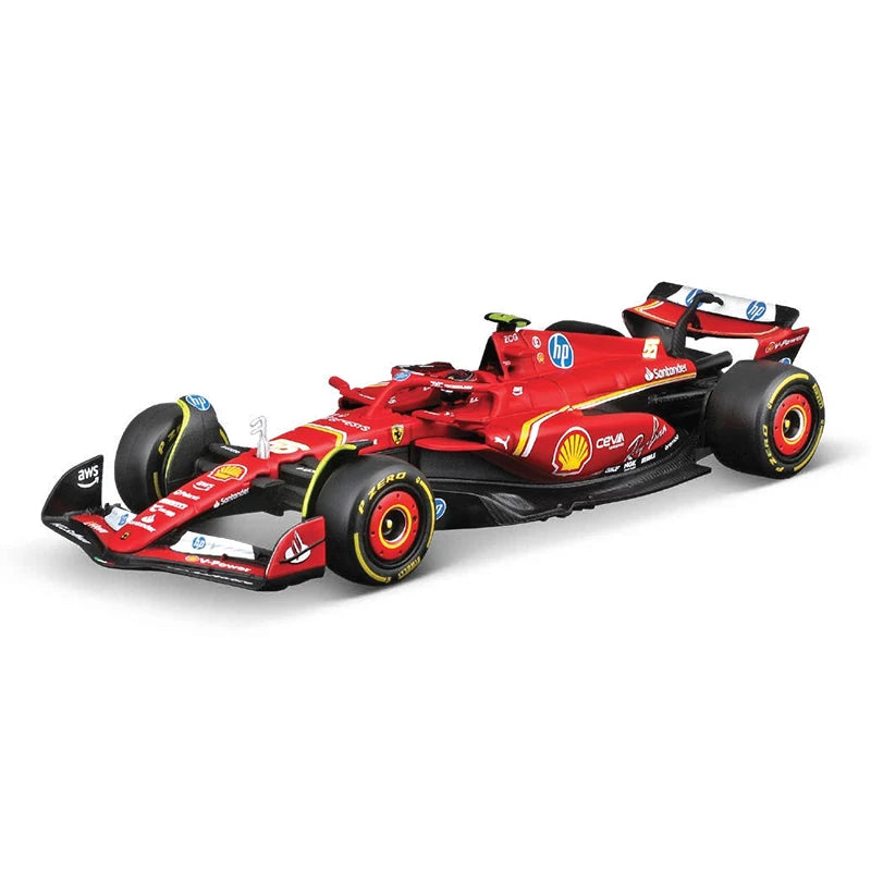 Ferrari Scuderia SF24 Miami 2024 F1 Racing Bburago 1:18